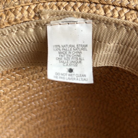 100% Natural Straw Summer Sun hat for Women, Wide Brim - Picture 6 of 6